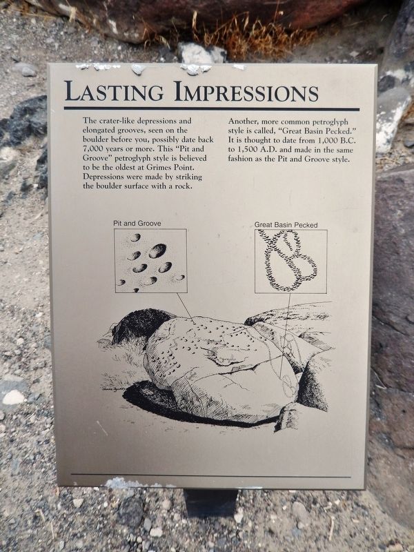 Lasting Impressions Marker image. Click for full size.