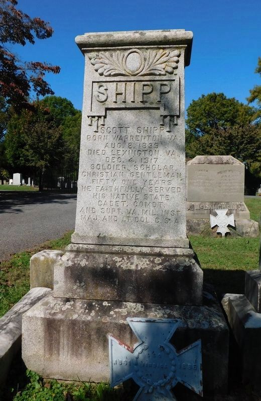 Grave of Colonel Scott Shipp image. Click for full size.