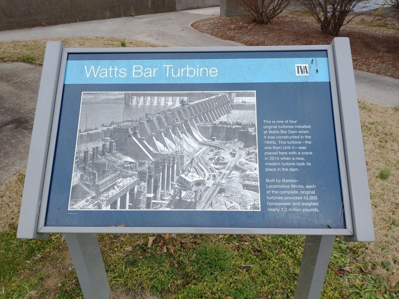 Watts Bar Turbine Marker image. Click for full size.