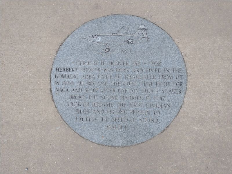 Herbert H. Hoover Marker. Click for full size. Herbert H. Hoover Marker image. Click for full size.