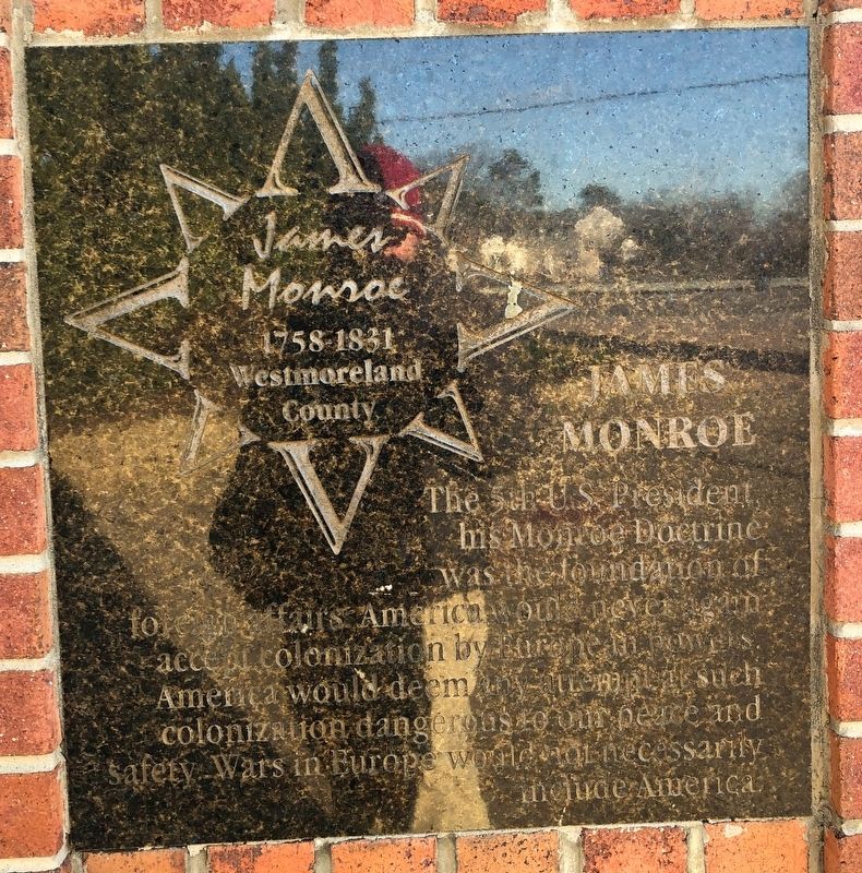 James Monroe Marker image. Click for full size.
