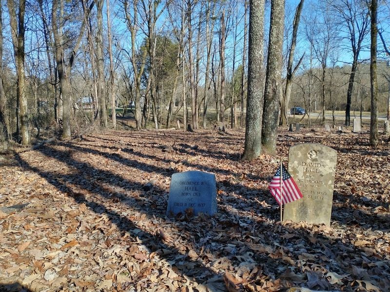 David Hall Gravesite. Click for full size. David Hall Gravesite image. Click for full size.