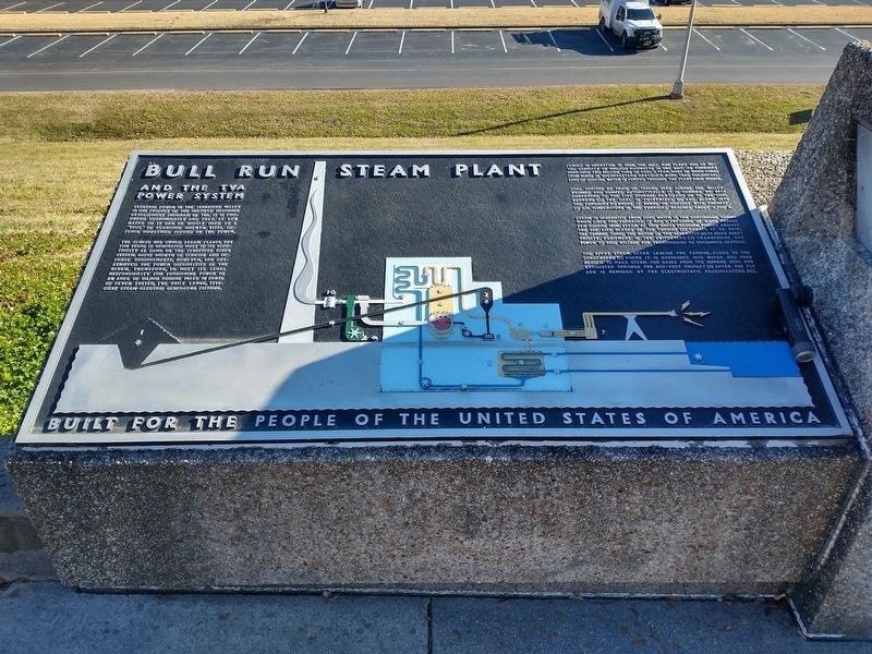 Bull Run Steam Plant Marker image. Click for full size.