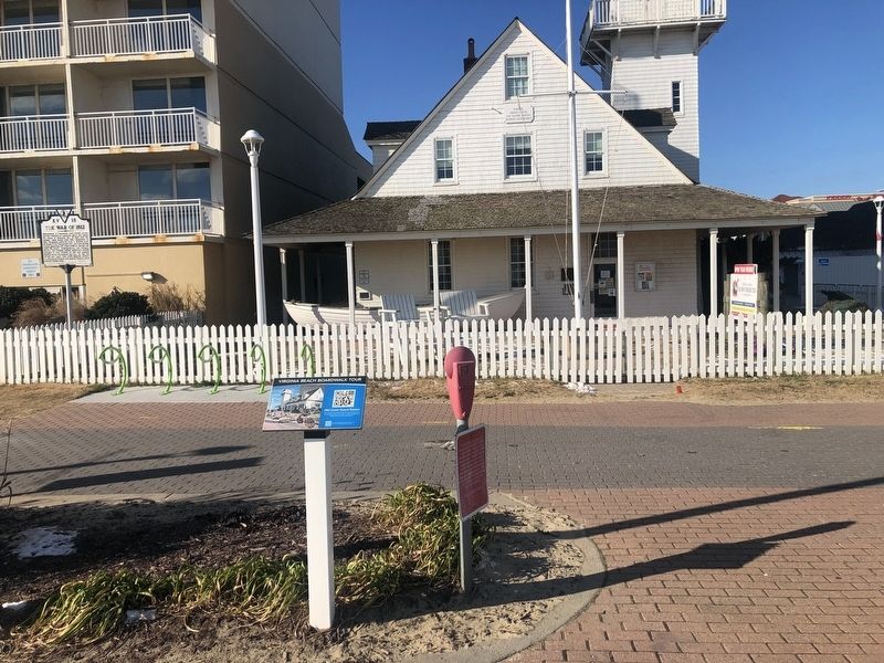 Old Coast Guard Station Marker. Click for full size. Old Coast Guard Station Marker image. Click for full size.