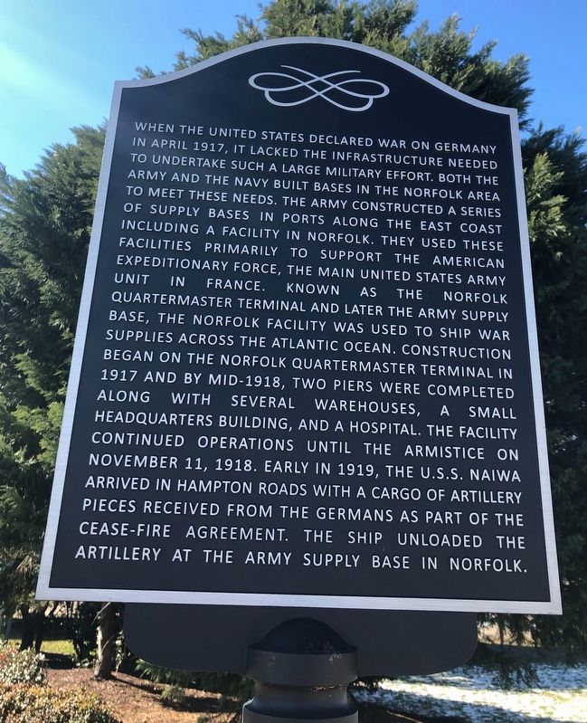 The Norfolk Facility Marker image. Click for full size.