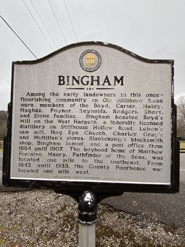 Bingham Marker image. Click for full size.
