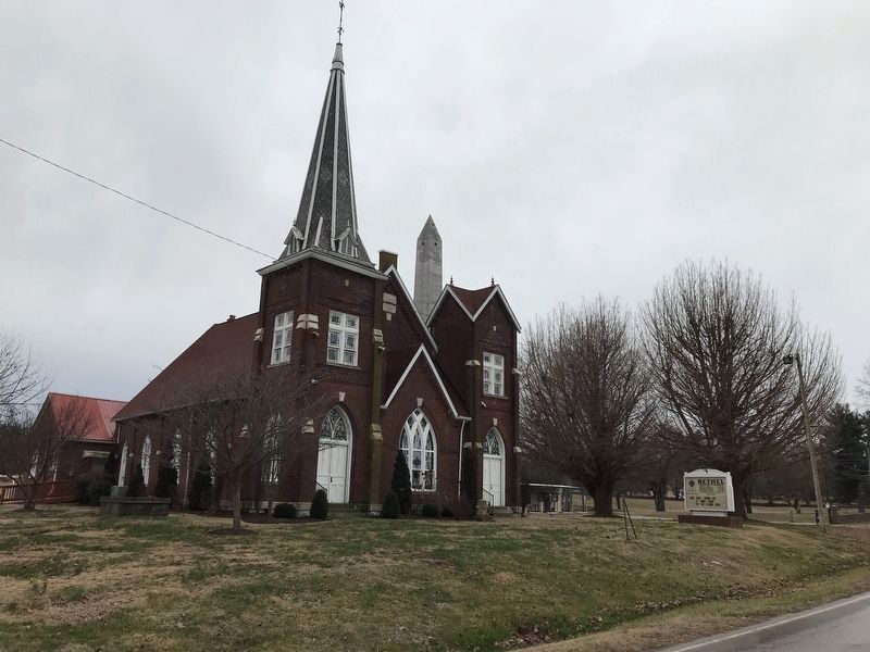 Bethel Baptist Church - Site of Davis' oratory image. Click for full size.