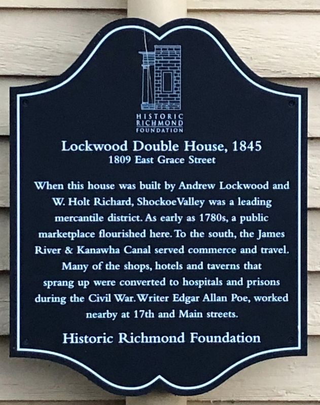 Lockwood Double House, 1845 Marker image. Click for full size.