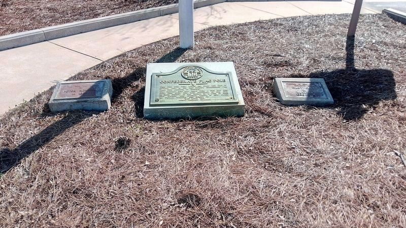 Confederate Flag Pole Marker. Click for full size. Confederate Flag Pole Marker image. Click for full size.