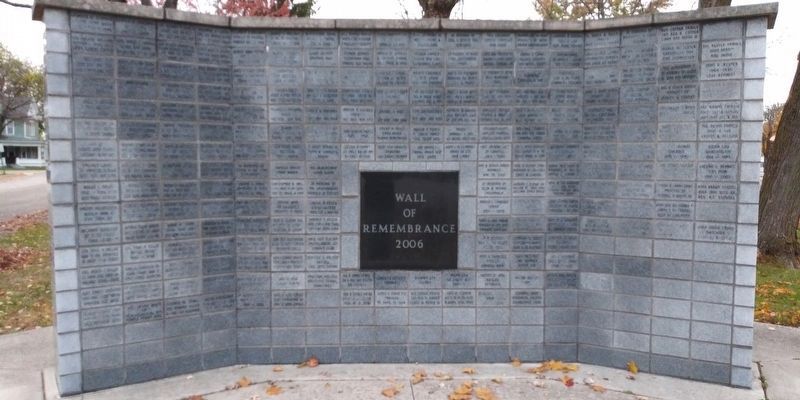 Wall of Remembrance Marker image. Click for full size.