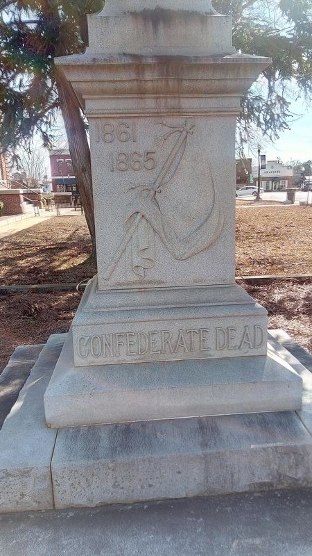 Confederate Dead 1861 t0 1865 Marker image. Click for full size.