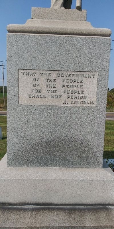 Wilmont Civil War Memorial image. Click for full size.