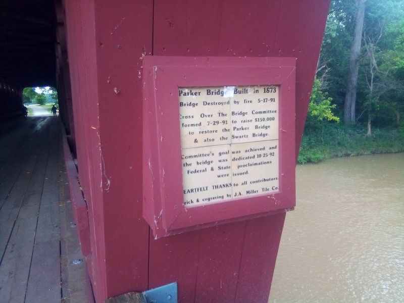 Parker Bridge Marker image. Click for full size.