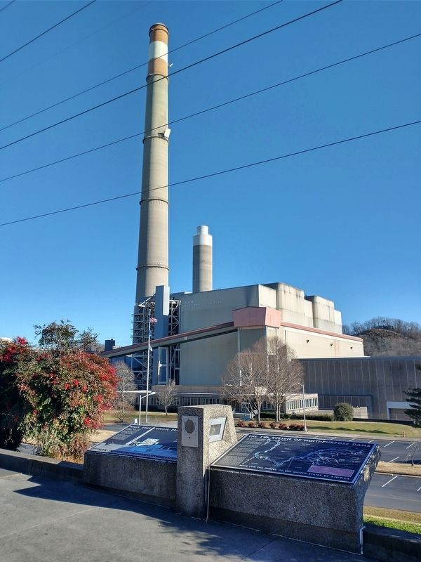 Bull Run Steam Plant Marker. Click for full size. Bull Run Steam Plant Marker image. Click for full size.