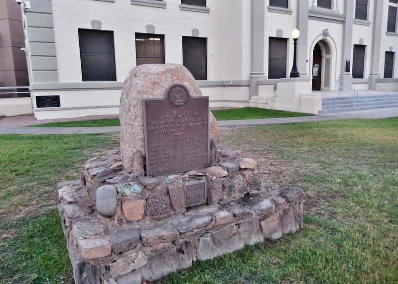 Yuma County Arizona World War I Memorial image. Click for full size.