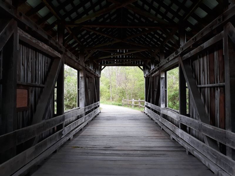 Blackburn / Wesner Bridge Marker image. Click for full size.