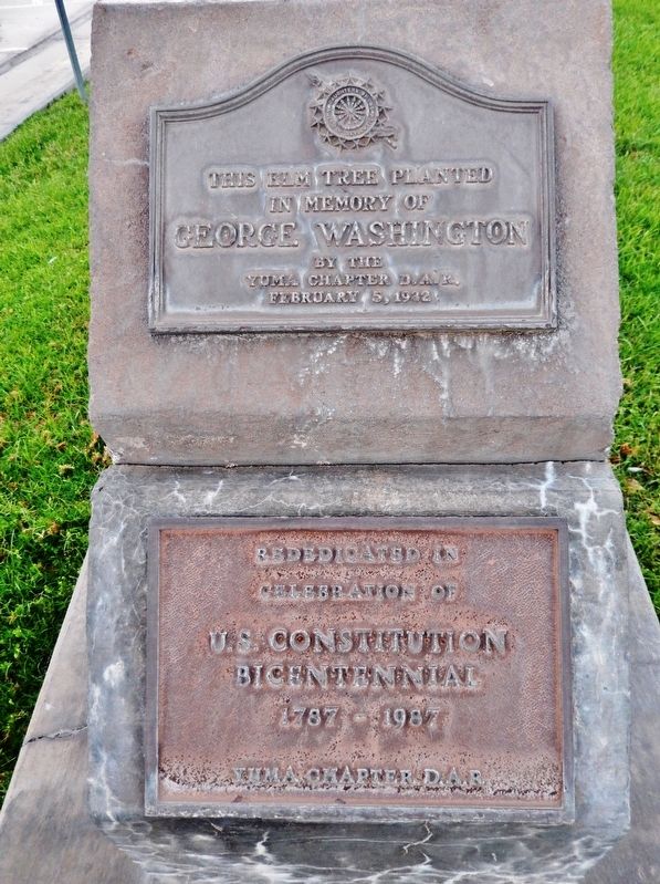 George Washington Marker image. Click for full size.
