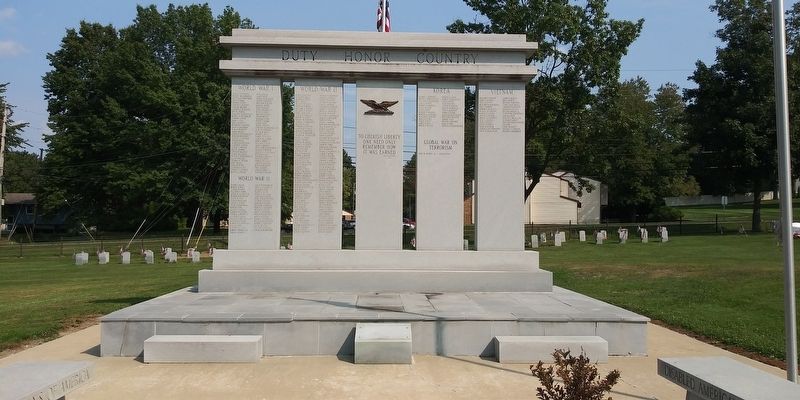Wayne County Veterans Memorial image. Click for full size.