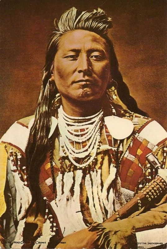 Chief Plenty Coups. Click for full size. Chief Plenty Coups image. Click for full size.