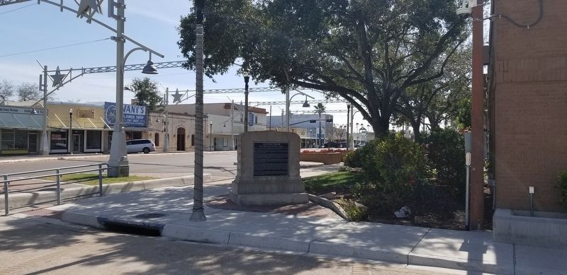 Historic Pharr Marker. Click for full size. Historic Pharr Marker image. Click for full size.