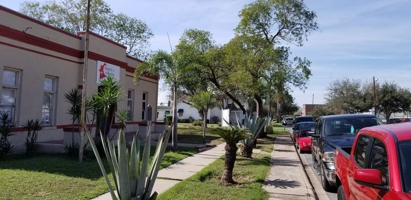 First Pharr School Marker. Click for full size. First Pharr School Marker image. Click for full size.