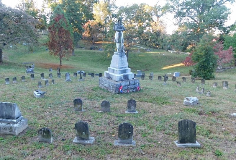 Our Confederate Dead Marker image. Click for full size.