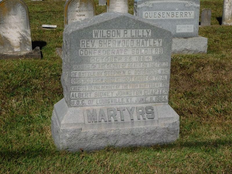 Confederate Soldiers Monument image. Click for full size.