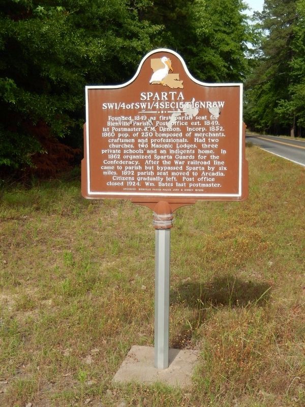 Sparta Marker. Click for full size. Sparta Marker image. Click for full size.