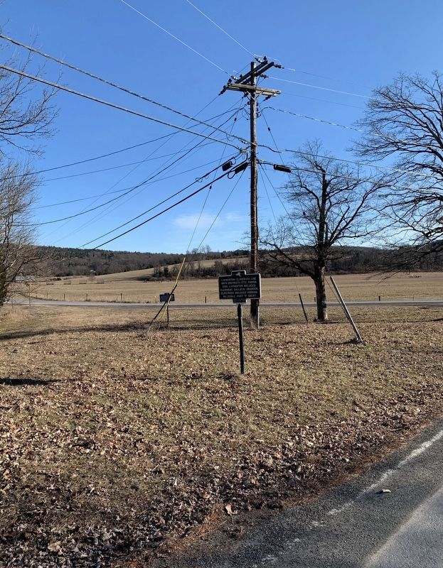 Livingston-Claverack Line Marker. Click for full size. Livingston-Claverack Line Marker image. Click for full size.