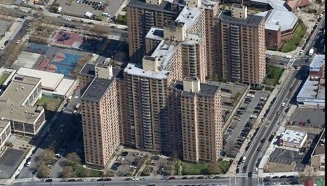 Ebbets Field Apartments - now the Jackie Robinson Apartments. Click for full size. Ebbets Field Apartments - now the Jackie Robinson Apartments image. Click for full size.