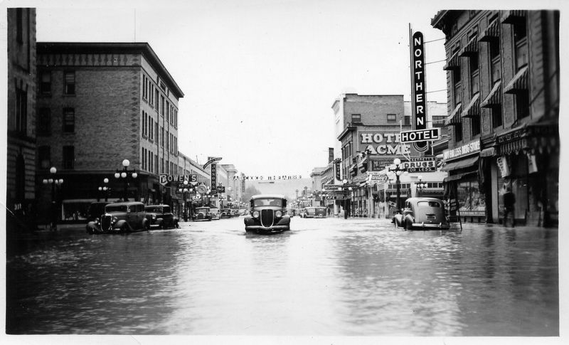The Billings Flood of 1937. Click for full size. The Billings Flood of 1937 image. Click for full size.