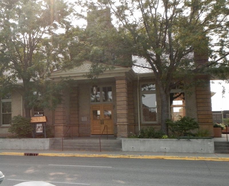 Northern Pacific Depot "Union Station" and Marker. Click for full size. Northern Pacific Depot "Union Station" and Marker image. Click for full size.