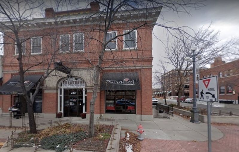 The Yellowstone Garage - 1920 and Marker image. Click for full size.