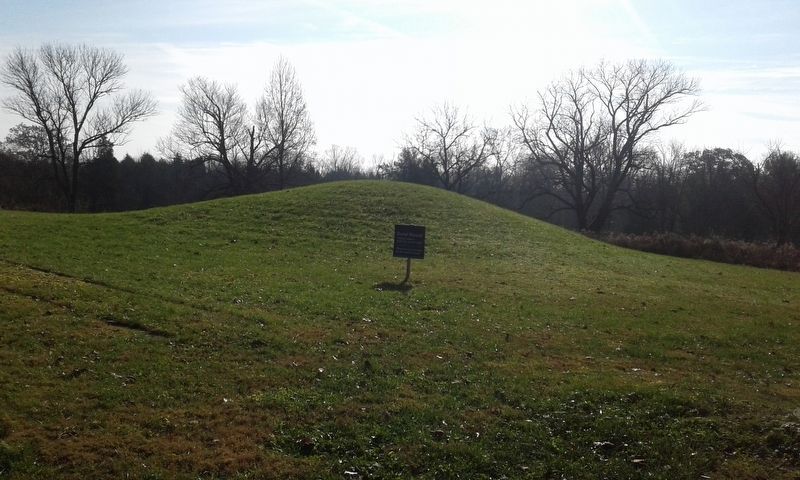 Burial Mound Marker image. Click for full size.