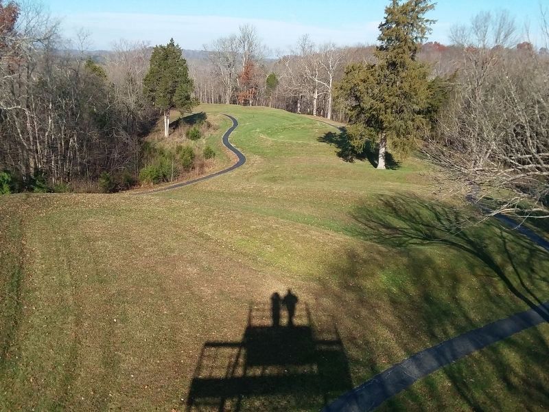 The Serpent Mound. Click for full size. The Serpent Mound image. Click for full size.