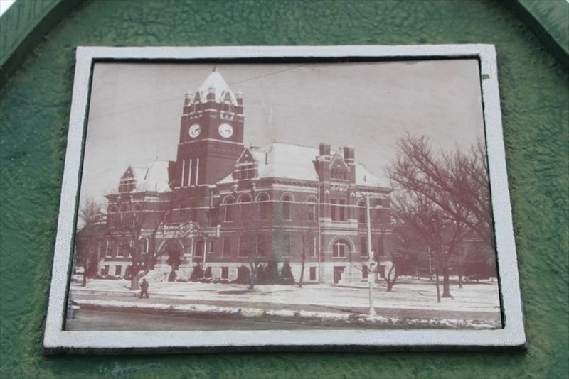 The Harvey County Courthouse image. Click for full size.