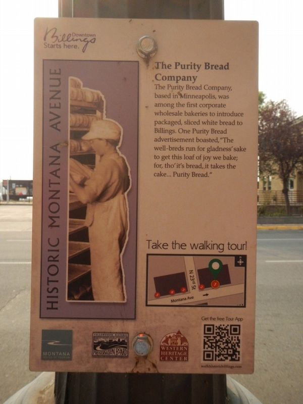 The Purity Bread Company Marker image. Click for full size.