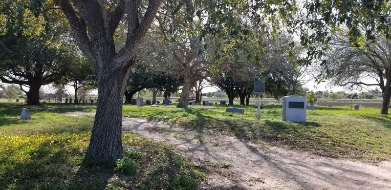La Feria Cemetery and Marker. Click for full size. La Feria Cemetery and Marker image. Click for full size.