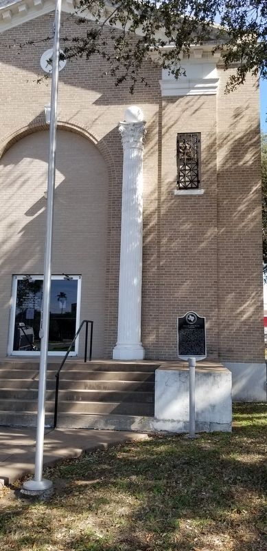 McAllen Lodge No. 1111 A.F. & A.M. and Marker image. Click for full size.