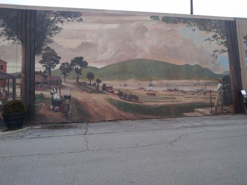 Early Boneyfiddle mural image. Click for full size.