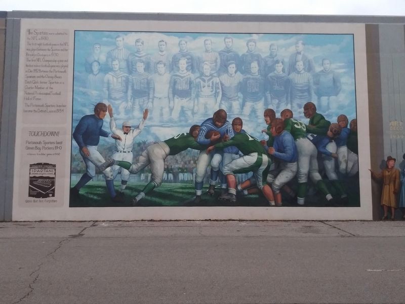 The Portsmouth Spartans mural image. Click for full size.