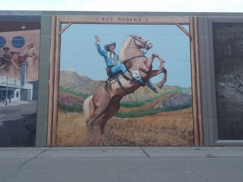 Roy Rogers mural image. Click for full size.