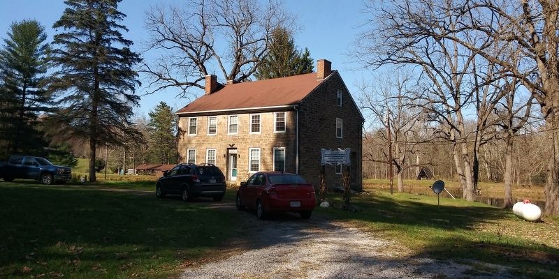 Stone House Marker. Click for full size. Stone House Marker image. Click for full size.