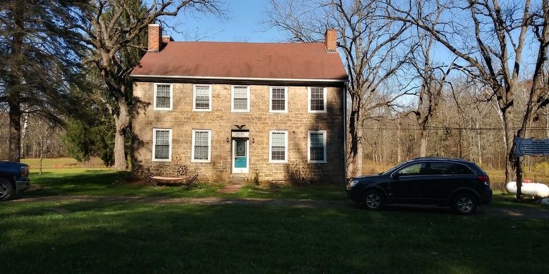 Stone House Marker. Click for full size. Stone House Marker image. Click for full size.