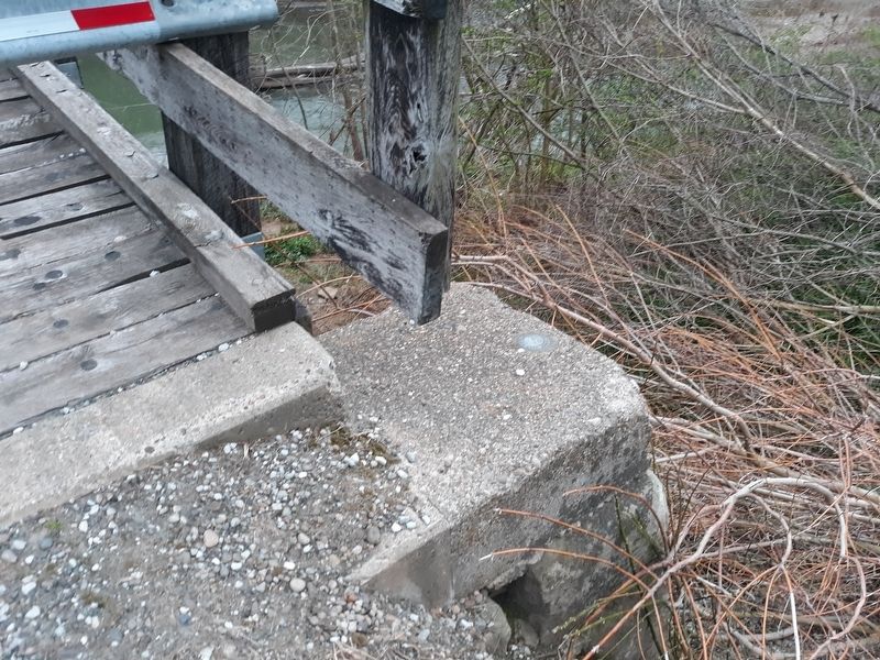 The Hune Covered Bridge Marker image. Click for full size.