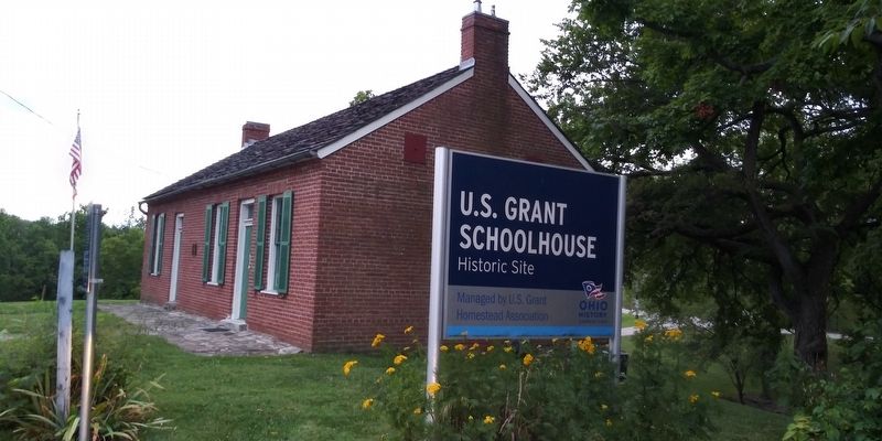 School in the 1800s Marker. Click for full size. School in the 1800s Marker image. Click for full size.