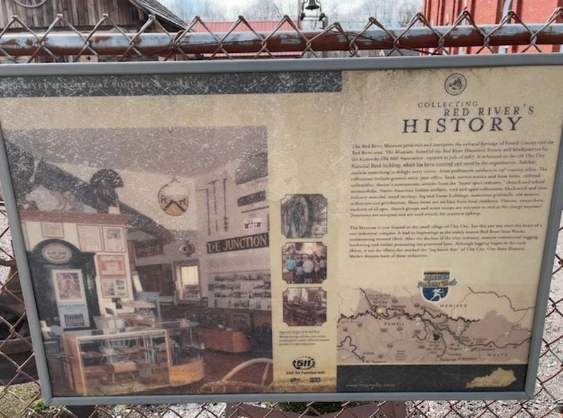 Collecting Red River's History Marker image. Click for full size.