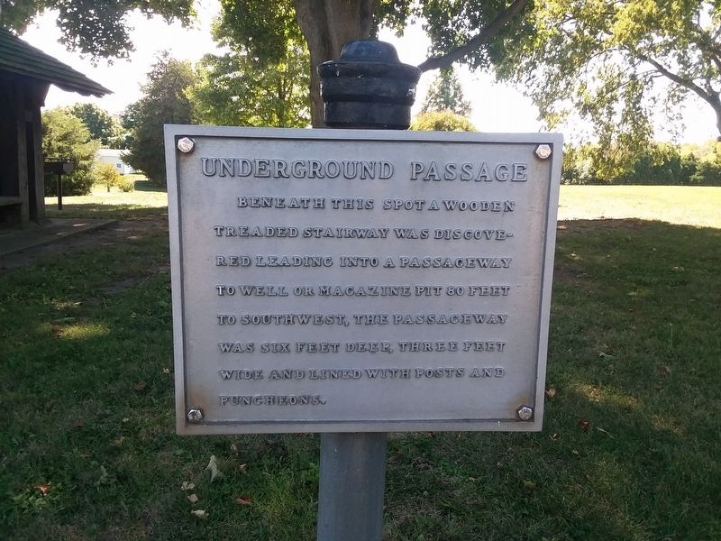 Underground Passage Marker image. Click for full size.