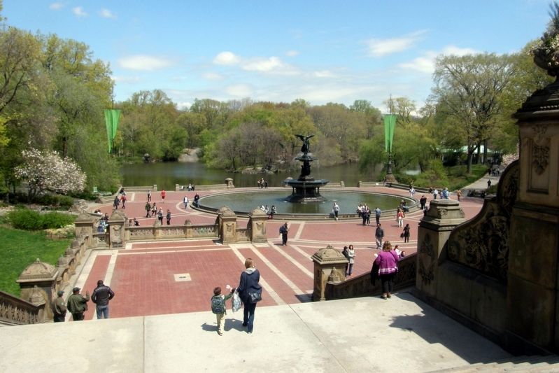 Nearby Park: Central Park - Bethesda Terrace and The Lake image. Click for full size.