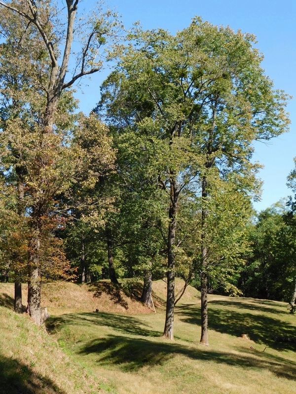 Civil War Fort Duffield. Click for full size. Civil War Fort Duffield image. Click for full size.